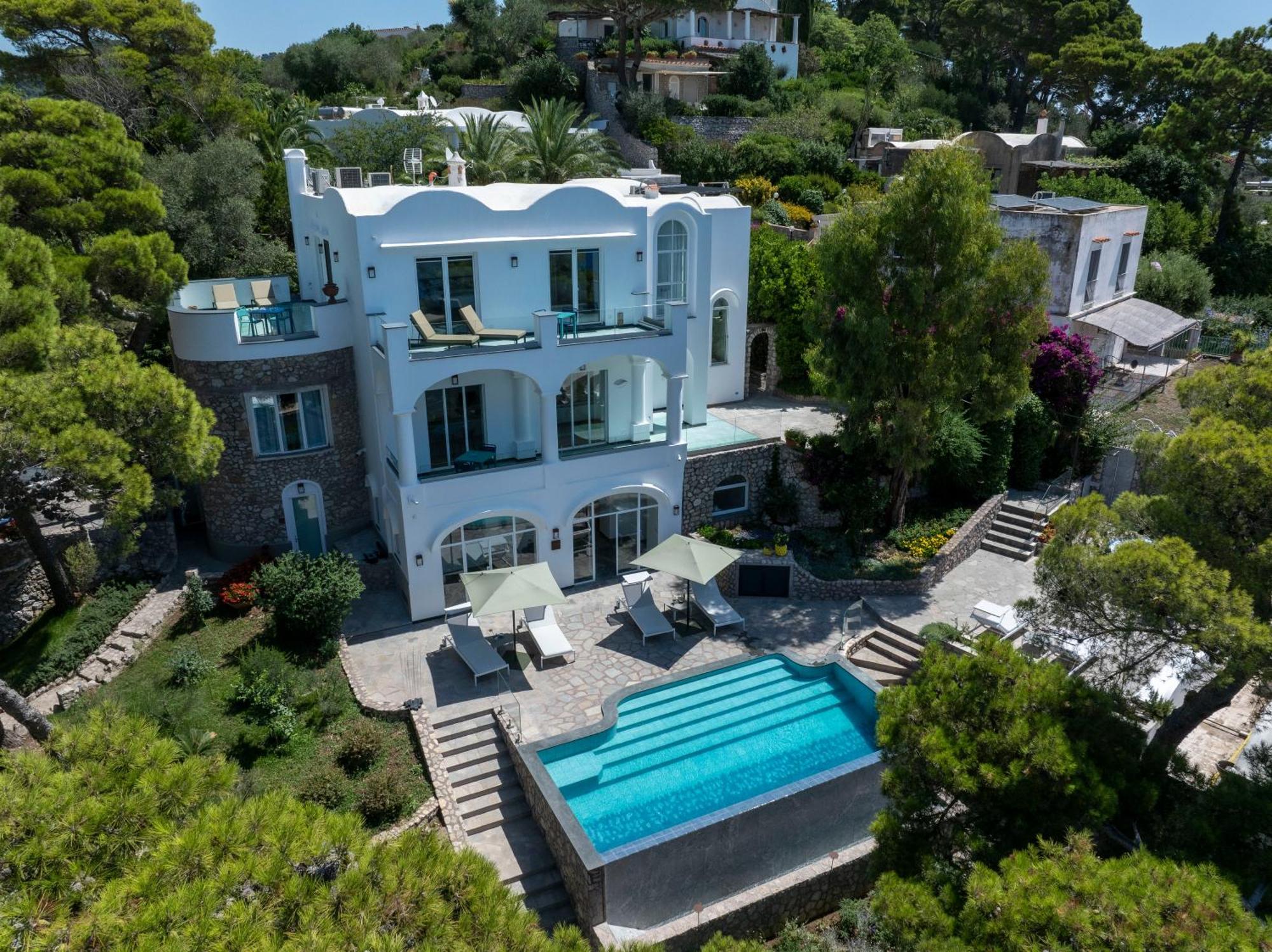 Villa L'Ara Capri Buitenkant foto
