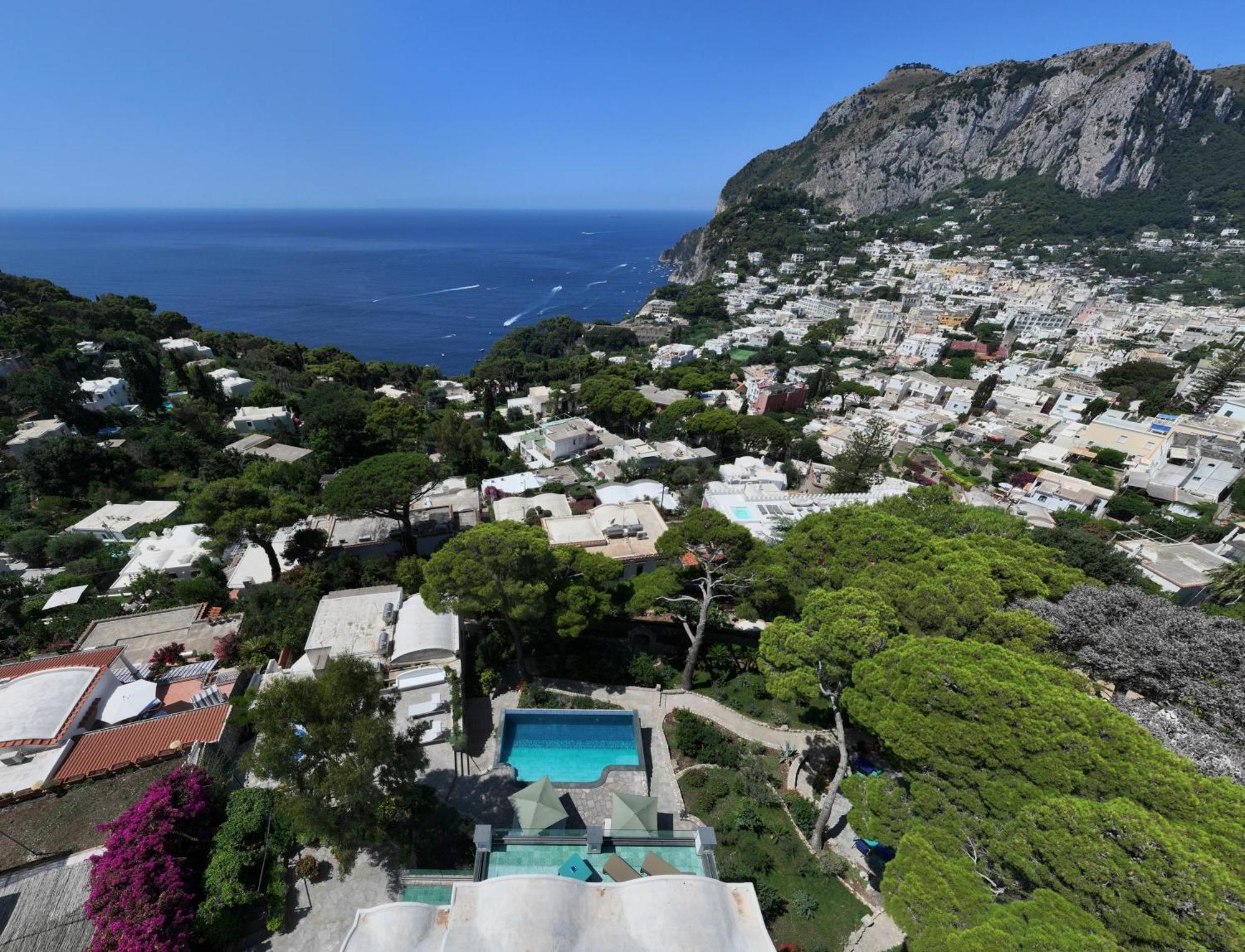 Villa L'Ara Capri Buitenkant foto
