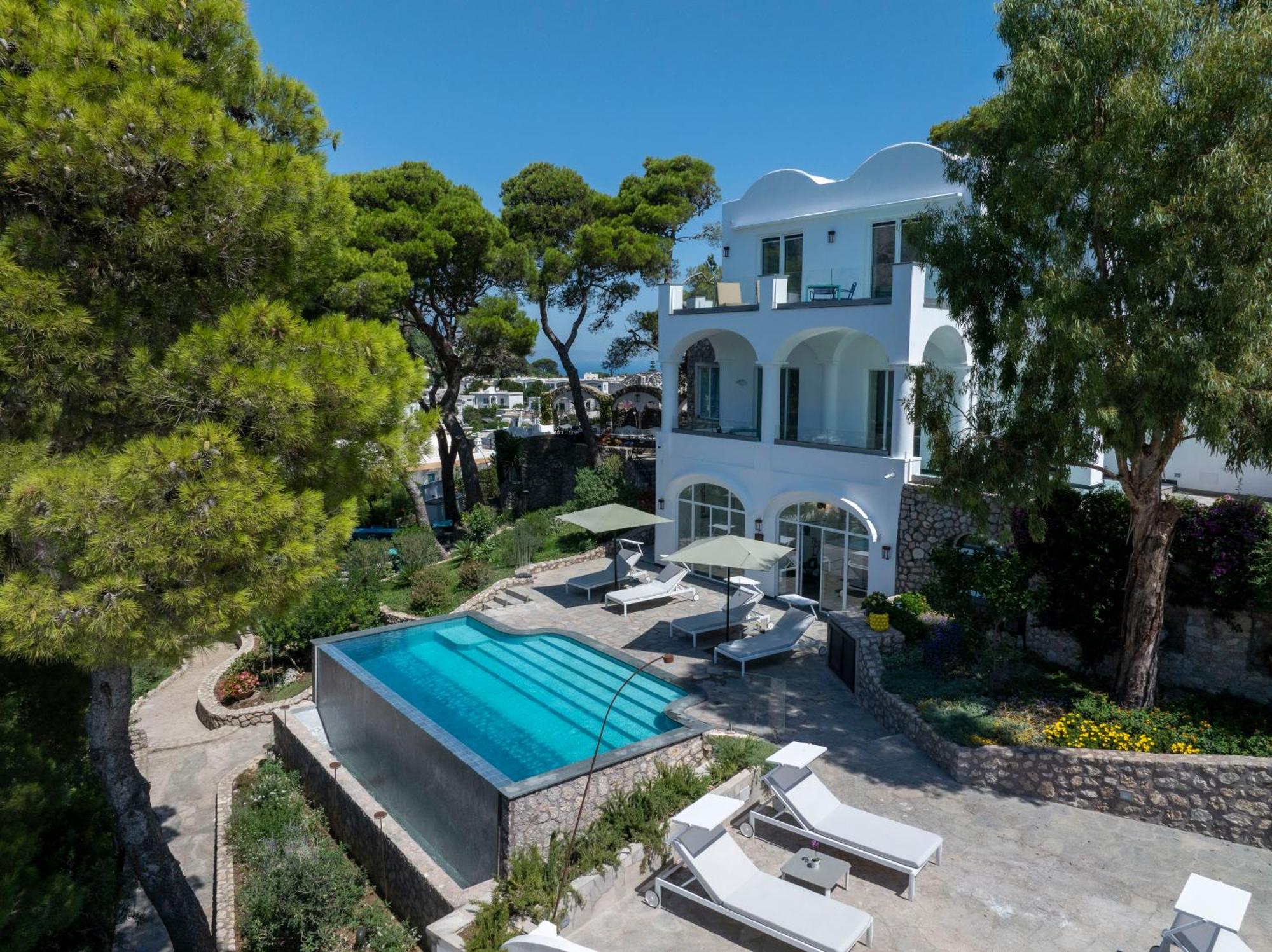 Villa L'Ara Capri Buitenkant foto